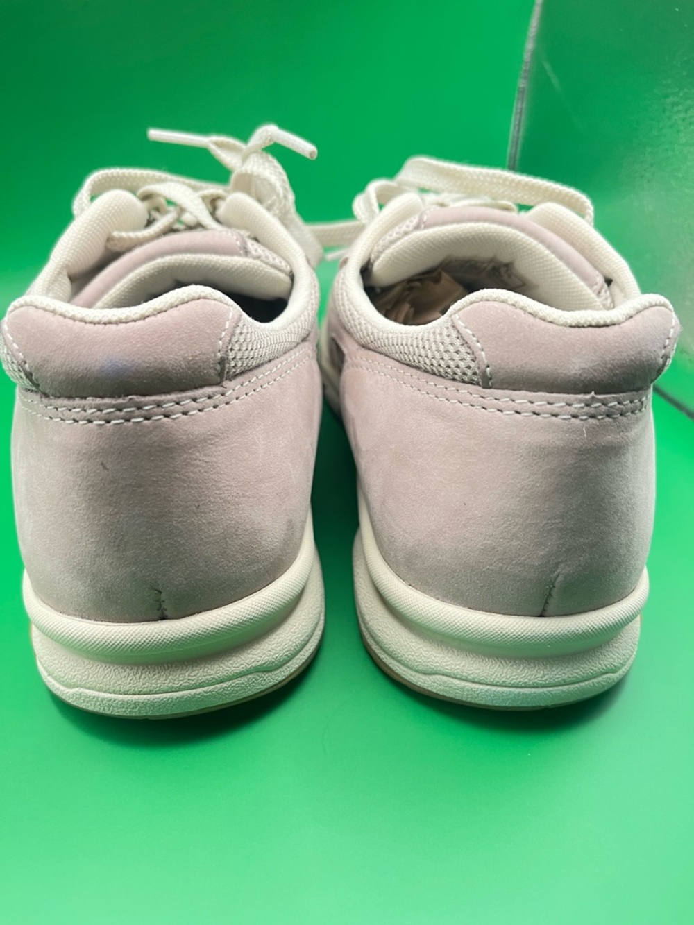 SAS New Women's 7.5W Comfort Walking Sneakers Taupe Lace-Up with Mesh - Picture 3 of 7